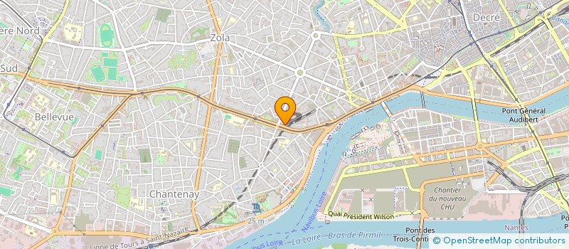 localisation de l'entreprise MADAME CHRISTINE ALICE IREN JOURDAN  NANTES