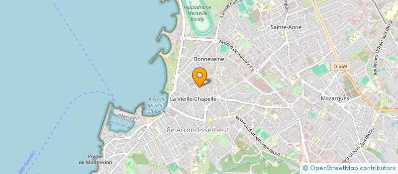 localisation de l'entreprise MADAME CHRISTINE ALLISIO à MARSEILLE