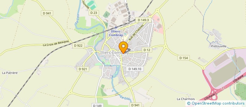 localisation de l'entreprise MADAME CHRISTINE AME à BAILLEAU-LE-PIN