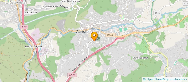 localisation de l'entreprise MADAME CHRISTINE AMIC  AURIOL