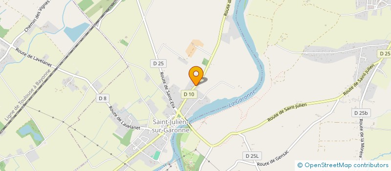 localisation de l'entreprise MADAME CHRISTINE AMOR  SAINT-JULIEN-SUR-GARONNE