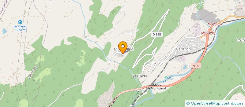 localisation de l'entreprise MADAME CHRISTINE ANCEL à AIME-LA-PLAGNE