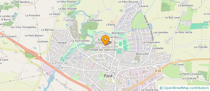 localisation de l'entreprise MADAME CHRISTINE ANDREE MOREL à PACE