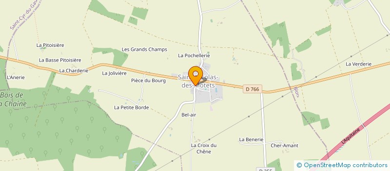 localisation de l'entreprise MADAME CHRISTINE ANDRIEUX  VILLEDOMER