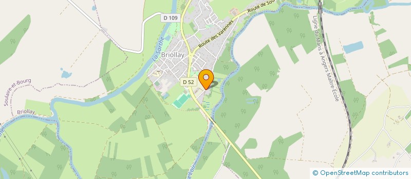 localisation de l'entreprise MADAME CHRISTINE ANGEBAULT  BRIOLLAY