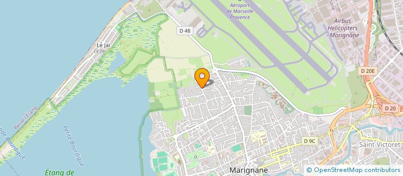 localisation de l'entreprise MADAME CHRISTINE ANGELLOZ NICOUD  MARIGNANE
