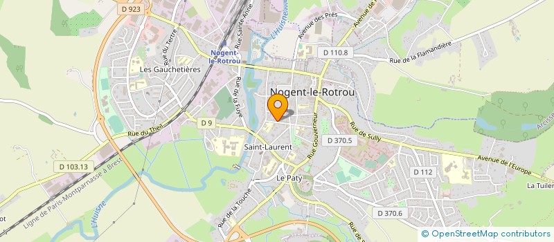 localisation de l'entreprise MADAME CHRISTINE ANN SCHULTZ TOUGE à NOGENT-LE-ROTROU