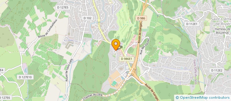 localisation de l'entreprise MADAME CHRISTINE ANTON  SAINT-GELY-DU-FESC