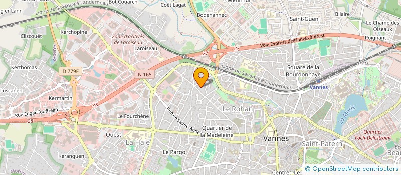 localisation de l'entreprise MADAME CHRISTINE ANZIANI-VENTE à VANNES