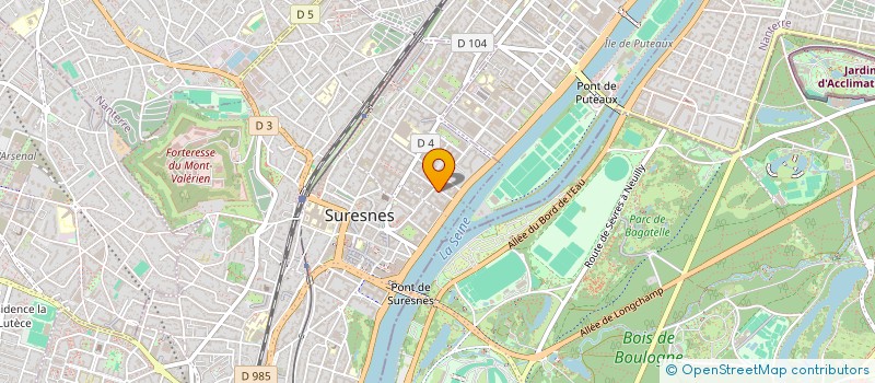 localisation de l'entreprise MADAME CHRISTINE ARCHBOLD  SURESNES
