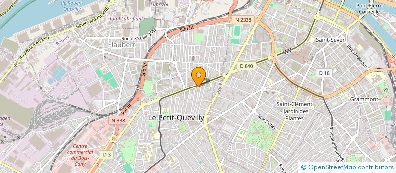 localisation de l'entreprise MADAME CHRISTINE ARGELES à ROUEN