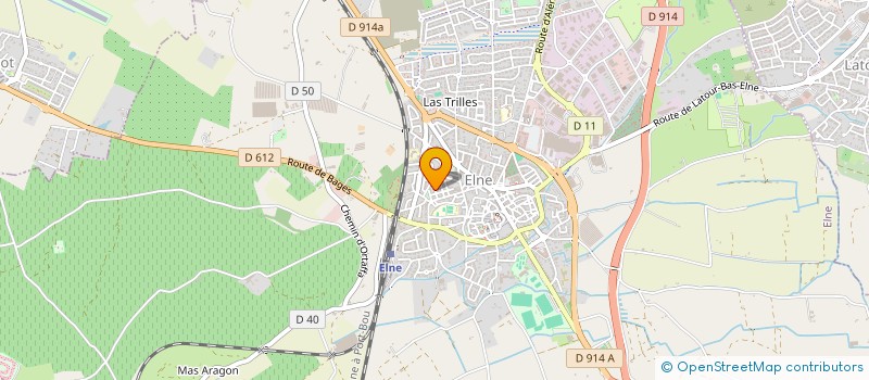 localisation de l'entreprise MADAME CHRISTINE ARGELES  ELNE