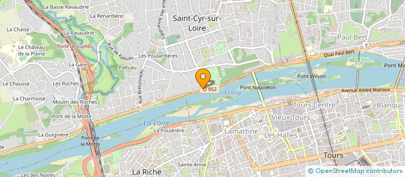 localisation de l'entreprise MADAME CHRISTINE ARGENSSE à SAINT-CYR-SUR-LOIRE