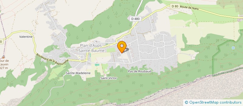 localisation de l'entreprise MADAME CHRISTINE ARMAND à PLAN-D'AUPS-SAINTE-BAUME