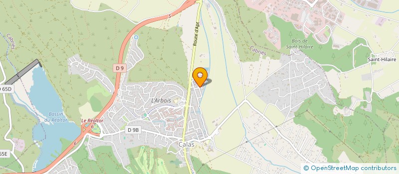 localisation de l'entreprise MADAME CHRISTINE ARNAUD  CABRIES