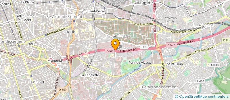 localisation de l'entreprise MADAME CHRISTINE ARPIN-PONT à MARSEILLE