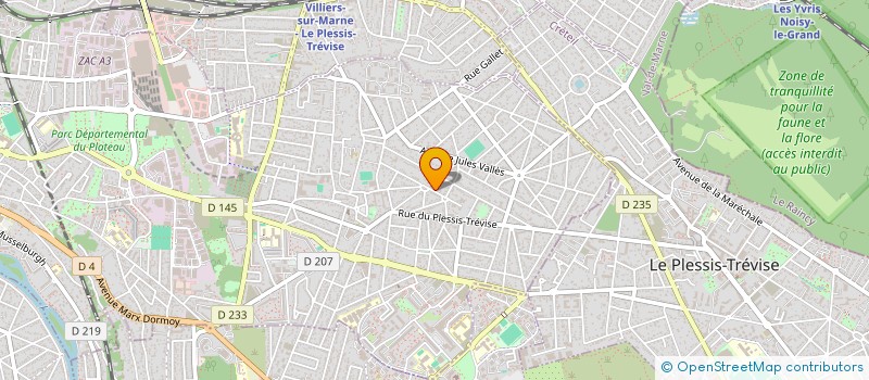 localisation de l'entreprise MADAME CHRISTINE ARRON à CHAMPIGNY-SUR-MARNE