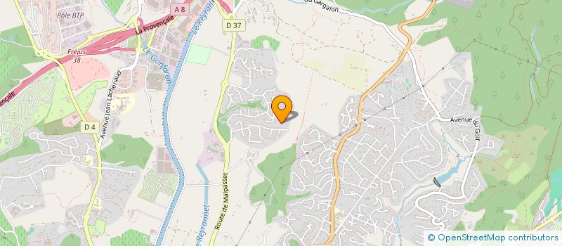 localisation de l'entreprise MADAME CHRISTINE ASENCIO à FREJUS