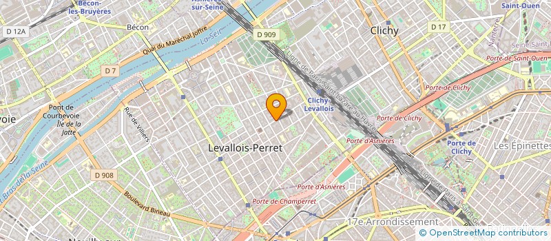 localisation de l'entreprise MADAME CHRISTINE ASHBAUGH à LEVALLOIS-PERRET