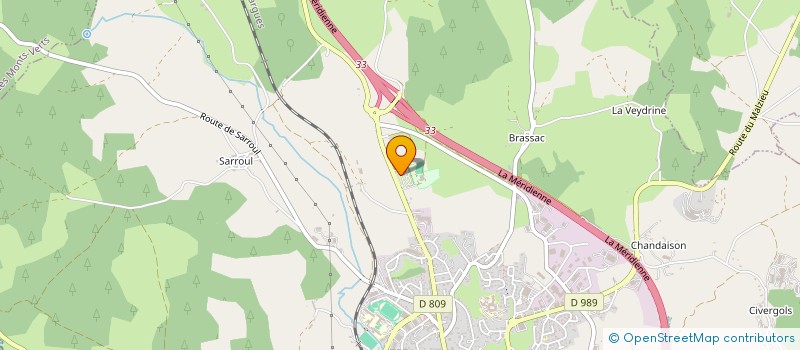 localisation de l'entreprise MADAME CHRISTINE ASTRUC  SAINT-PIERRE-LE-VIEUX