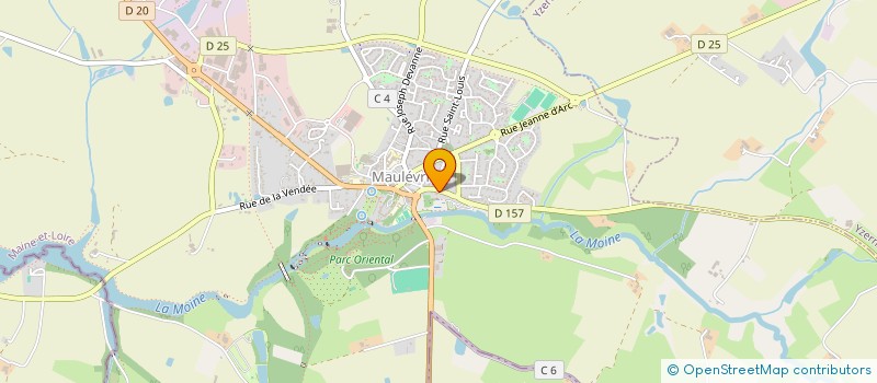 localisation de l'entreprise MADAME CHRISTINE AUBRY  YZERNAY