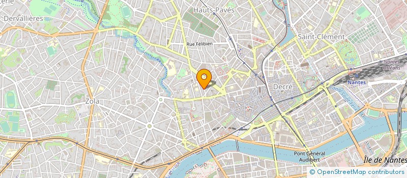 localisation de l'entreprise MADAME CHRISTINE AUCLAIR à NANTES