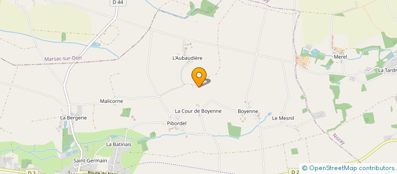 localisation de l'entreprise MADAME CHRISTINE AVENEL  VAY