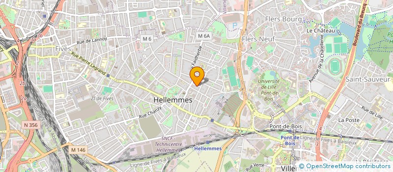 localisation de l'entreprise MADAME CHRISTINE AVENEL à LILLE