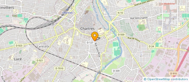 localisation de l'entreprise MADAME CHRISTINE BAHIER-RAVENEAU à CHARTRES