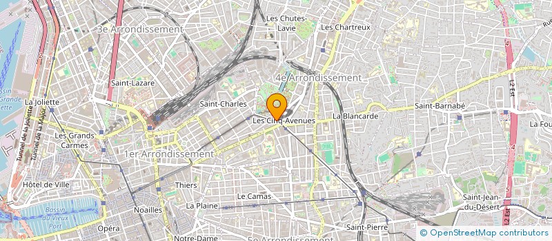 localisation de l'entreprise MADAME CHRISTINE BAKIRCILAR à MARSEILLE