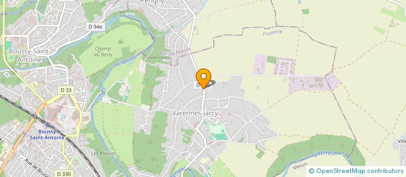 localisation de l'entreprise MADAME CHRISTINE BALLET  VARENNES-JARCY