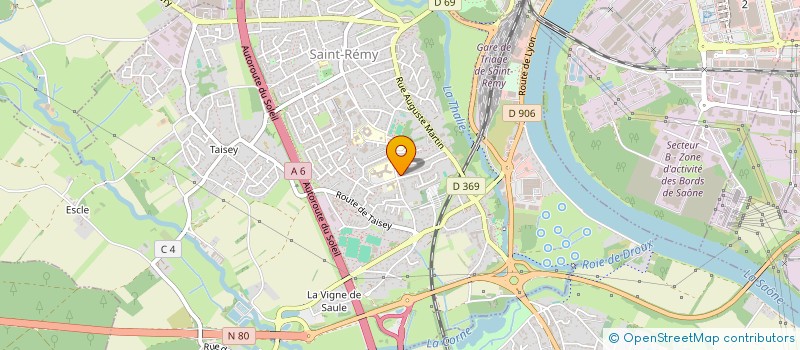 localisation de l'entreprise MADAME CHRISTINE BALLEURIOD à CHALON-SUR-SAONE