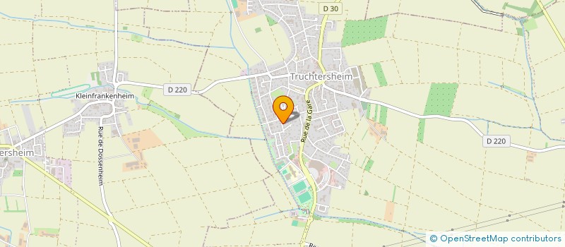 localisation de l'entreprise MADAME CHRISTINE BALTENWECK  TRUCHTERSHEIM