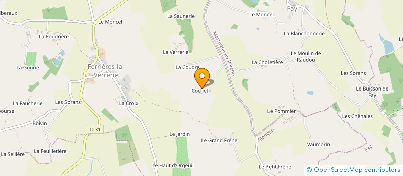 localisation de l'entreprise MADAME CHRISTINE BARANSKI à FERRIERES-LA-VERRERIE