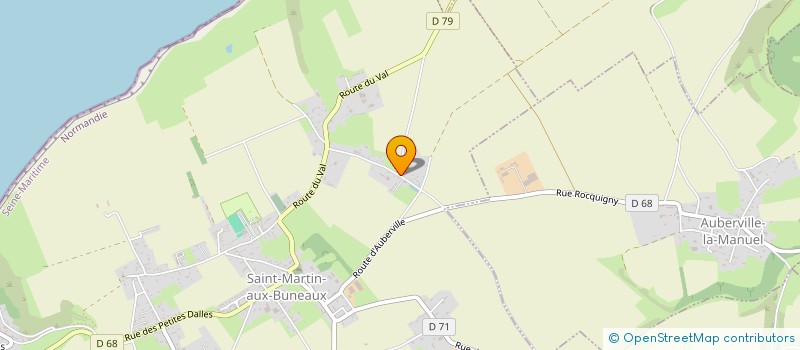 localisation de l'entreprise MADAME CHRISTINE BARBAY  SAINT-MARTIN-AUX-BUNEAUX