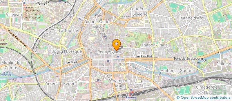 localisation de l'entreprise MADAME CHRISTINE BARBAY  RENNES