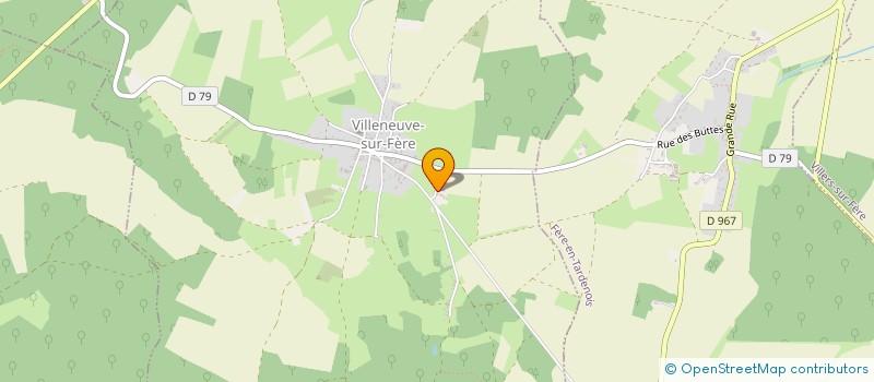 localisation de l'entreprise MADAME CHRISTINE BARLIER  VILLENEUVE-SUR-FERE