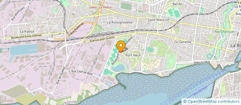 localisation de l'entreprise MADAME CHRISTINE BARRAU  LA ROCHELLE