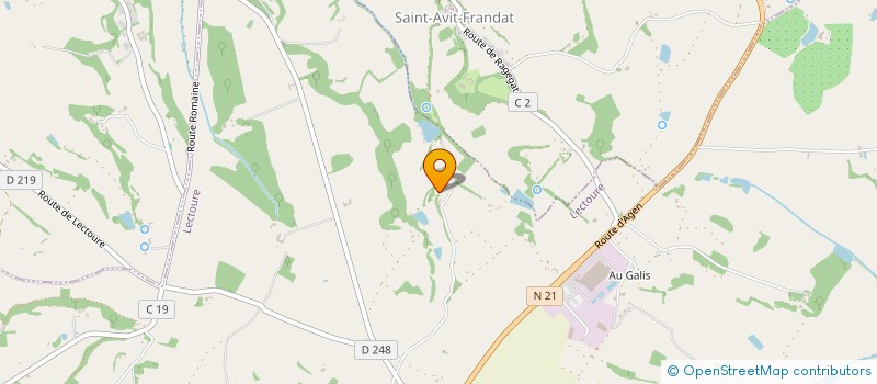 localisation de l'entreprise MADAME CHRISTINE BARRIEU  MARSOLAN