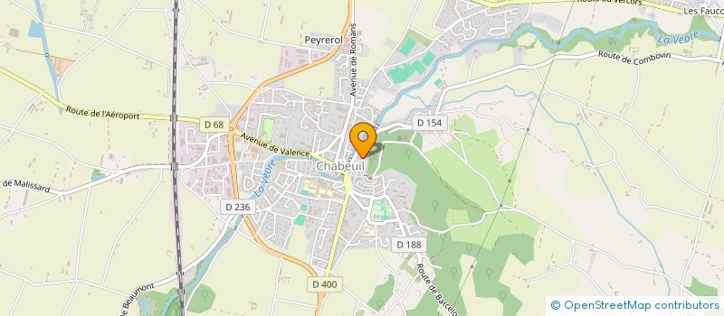 localisation de l'entreprise MADAME CHRISTINE BARTHELEMY à CHABEUIL
