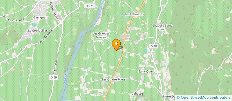 localisation de l'entreprise MADAME CHRISTINE BARTHELEMY  SEGURET