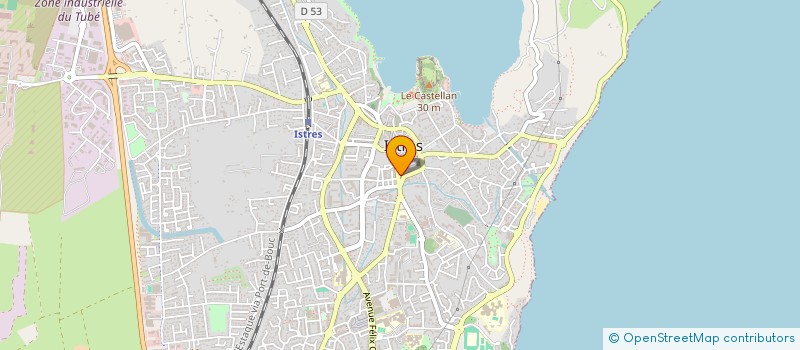 localisation de l'entreprise MADAME CHRISTINE BARTOLO  ISTRES