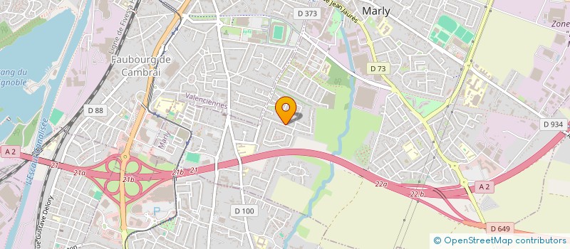 localisation de l'entreprise MADAME CHRISTINE BARTONNET  MARLY