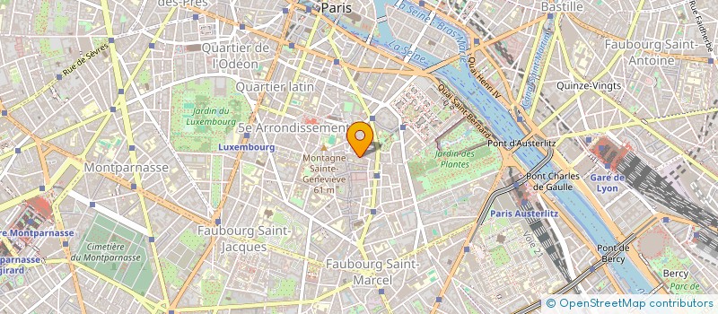 localisation de l'entreprise MADAME CHRISTINE BAYET  PARIS