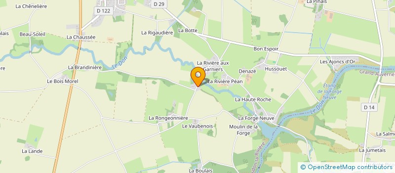 localisation de l'entreprise MADAME CHRISTINE BAYLE  MOISDON-LA-RIVIERE