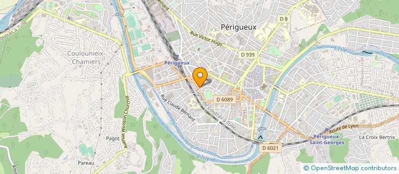 localisation de l'entreprise MADAME CHRISTINE BAZIN à PERIGUEUX