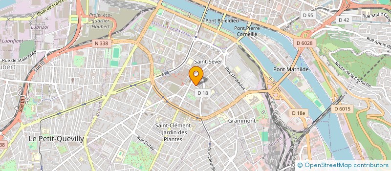 localisation de l'entreprise MADAME CHRISTINE BEDARD  ROUEN