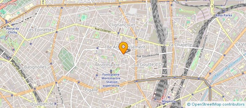 localisation de l'entreprise MADAME CHRISTINE BEIGEL  PARIS