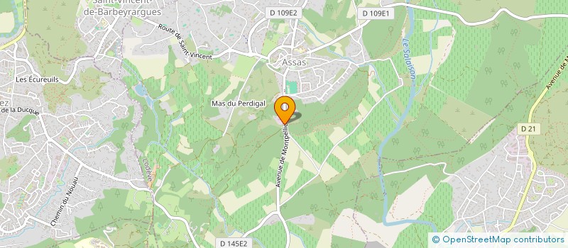 localisation de l'entreprise MADAME CHRISTINE BELLEGARDE  ASSAS