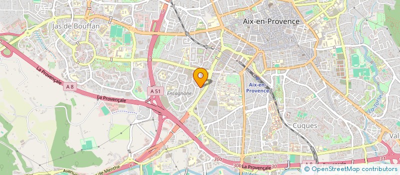 localisation de l'entreprise MADAME CHRISTINE BELLI  AIX-EN-PROVENCE